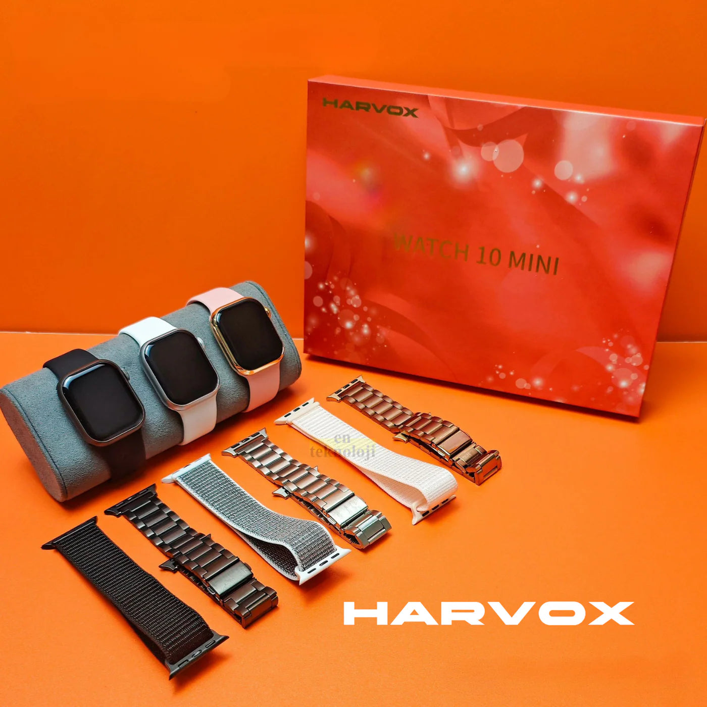 Harvox Watch 10 Mini Akıllı Saat (Valentine Edition)